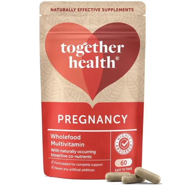 Together Health Pregnancy - Prírodný multivitamín pre tehotné ženy, 60 kapsúl