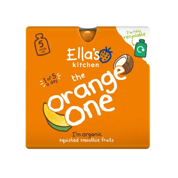 Ellas Kitchen BIO Ovocné pyré Orange One Mango kapsičky 5x90 g
