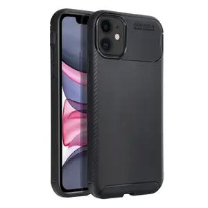 Zadní kryt Case CARBON PREMIUM pro Apple iPhone 11, černá