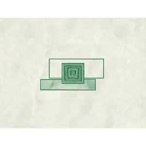 Dekor Multi Laura zelená 25x33 cm lesk WITKB087.1