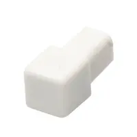 Roh k lište Profil-EU biela, PVC, výška hrany 8 mm, LHROH80