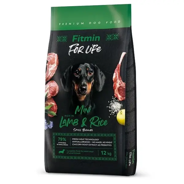 Fitmin Dog For Life Lamb & Rice Mini 12 kg | Granule pro psy