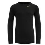 Devold DUO ACTIVE MERINO SHIRT JR Dětské termo triko, černá, velikost