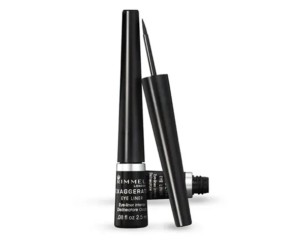 Rimmel Tekuté oční linky (Exaggerate Eye Liner) 2,5 ml 001 Black
