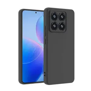 Lenuo Frosted kryt pro Xiaomi 14T Pro černá