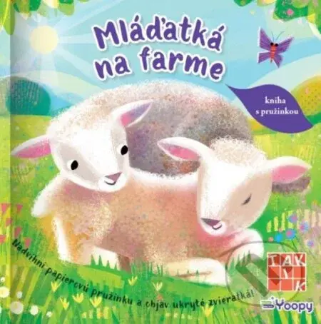 Mláďatká na farme - kniha s pružinkou - kniha z kategorie Pro děti