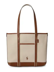 Polo Ralph Lauren Shopper  nebielená / hnedá