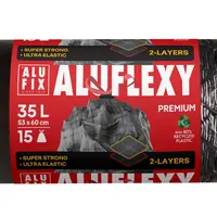 Alufix Aluflexy Pytle na odpadky zatahovací 35 l 15 ks