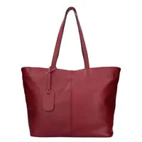 Dámská kožená kabelka Italia Zitta - vínová