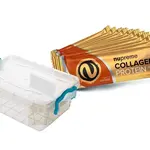 Nupreme Proteinové tyčinky slaný karamel 12 ks v dóze