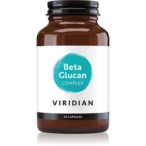 Viridian Nutrition Beta Glucan Complex kapsle pro podporu imunitního systému 30 cps