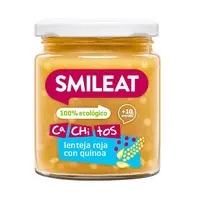 Smileat BIO příkrm quinoa s červenou čočkou a zeleninou 10M+ 230 g