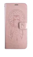 Flipové pouzdro MEZZO Book case pro Xiaomi Redmi Note 14 Pro 4G, dreamcatcher rose gold
