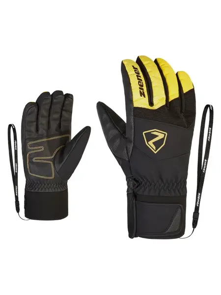 Ziener GINX AS® AW 9,5, lime green Pánské rukavice