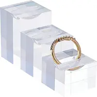Transparent Acrylic Ring Displays