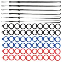 6Pcs Adjustable Polyester Neck Lanyard