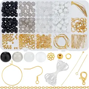 DIY Glass Beaded Bracelets & Earrings Jewelry Making Kit