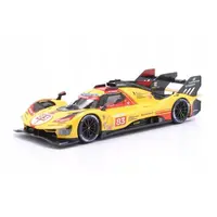 Bburago 1:24 Ferrari Racing - 499P LMH žlutá č.83 - 24h Le Mans Livery 2024