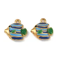 304 Stainless Steel Enamel Pendants