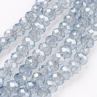 Electroplate Glass Beads Strands