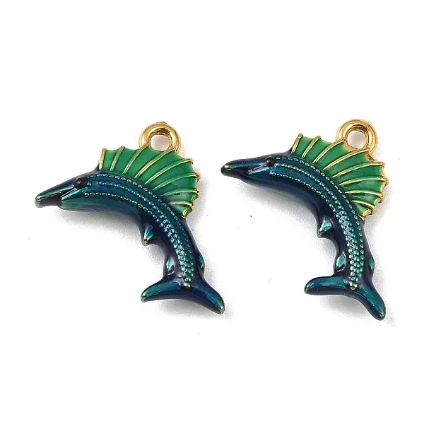 304 Stainless Steel Enamel Pendants