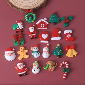Christmas Opaque Resin Cabochons