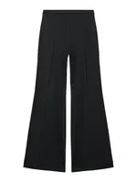 MANGO Nohavice s pukmi 'FIJIS'  čierna