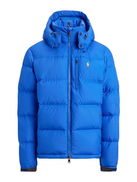 Polo Ralph Lauren Zimná bunda  modrá / žltá