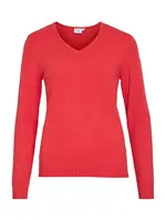 VILA Sveter 'VIRil'  jasne červená
