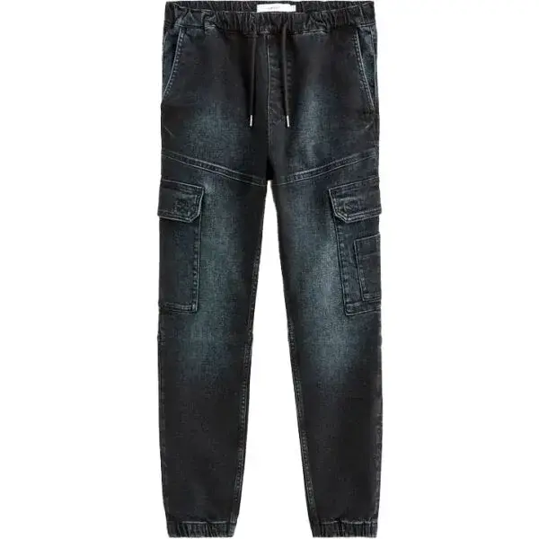 CELIO VOJOGO Pánské džíny, černá, velikost