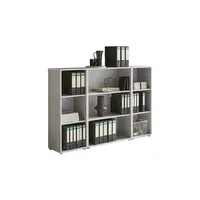 MID.YOU REGÁL NA DOKUMENTY, šedá, 172,6/113,6/33 cm