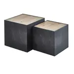 MID.YOU KONFERENČNÍ STOLEK, barvy břidlice, dub artisan, kompozitní dřevo, 50 / 43/40 / 35/50 / 43 cm