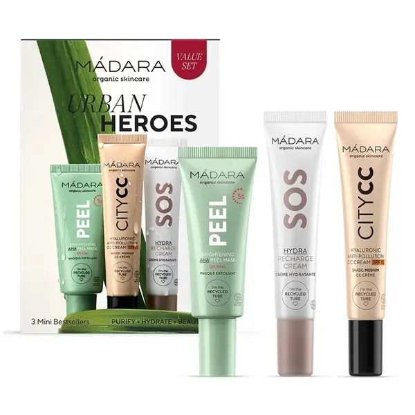 MÁDARA Urban Heroes Medium sada péče o pleť