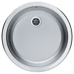 Alveus Nerezový drez Form 10, pr. 45 cm