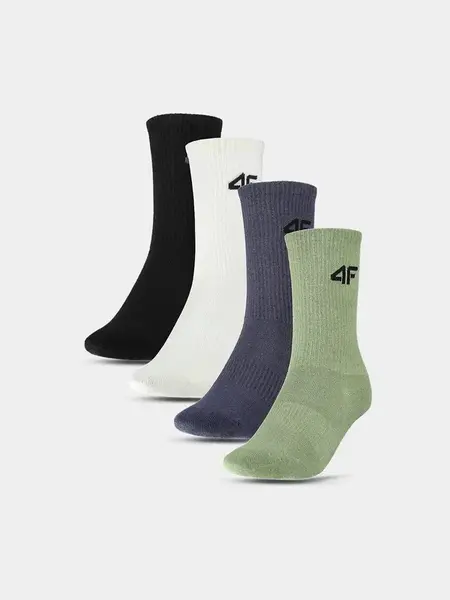 Boys' Socks 4F M390 (4pack)