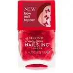 Nails Inc. 45 Second Speedy Gloss rýchloschnúci lak na nechty odtieň Bonnie 14 ml
