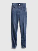 GAP Džínsy Jegging high rise Modrá