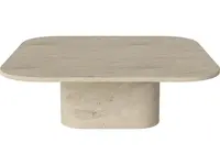 Konferenční stolek Eida 100 x 100 cm, více variant - Bolia Varianta: Sand Travertine, výška 32 cm