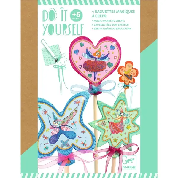 Vyrob si sám - kúzelné paličky pre malé víly