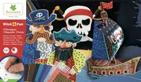 Stick & Fun mozaika - Pirátska súprava