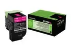 Lexmark 80C2HME purpurová (magenta) originální toner