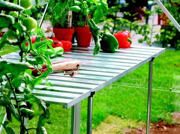 Sklopná AL polička VITAVIA 120x52 cm LG12