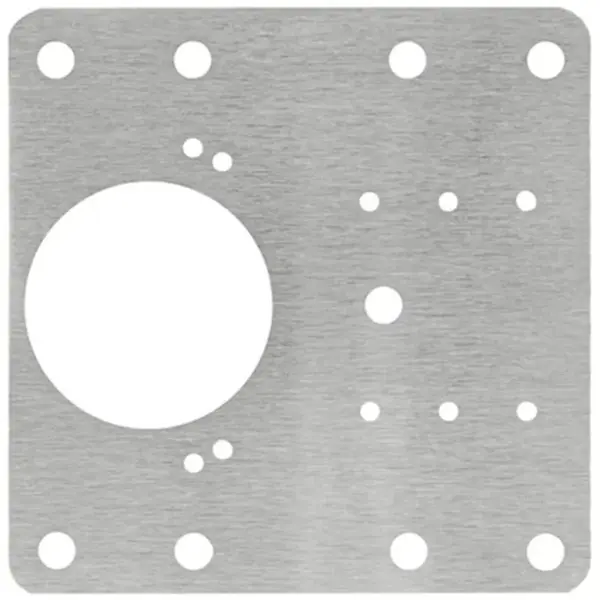Opravná deska pro miskové závěsy průměr 35 mm nerez