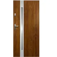 Vchodové dveře Temida SL P55 90L zlatý dub 2070x1000x55 mm