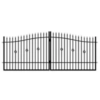 BRÁNA DVOUKŘÍDLÁ MARIKA 130-150 X 400 CM