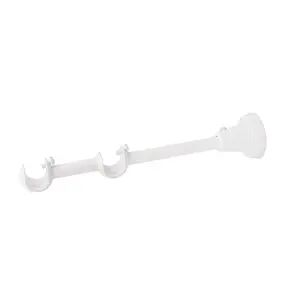 Drźak dvoj římský bílý fi19