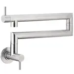 Kuchyňská skládaná baterie s otočným ramenem Duero Pot nerez