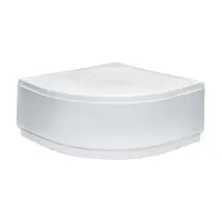 Vanička čtvrtkruhová Diper i 90x90x24/35