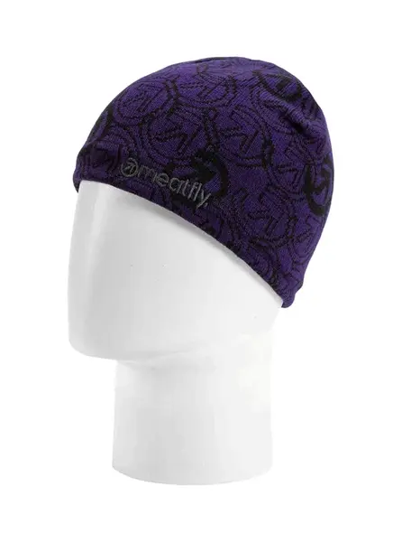 Meatfly kulich Mike Purple Dark / Black | Fialová | Velikost One Size