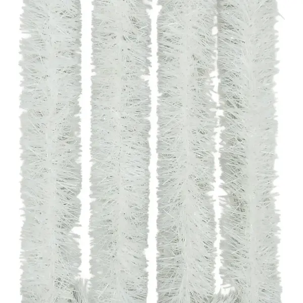 Girland priemer 10 cm dĺžka 2 m biela 10530-03